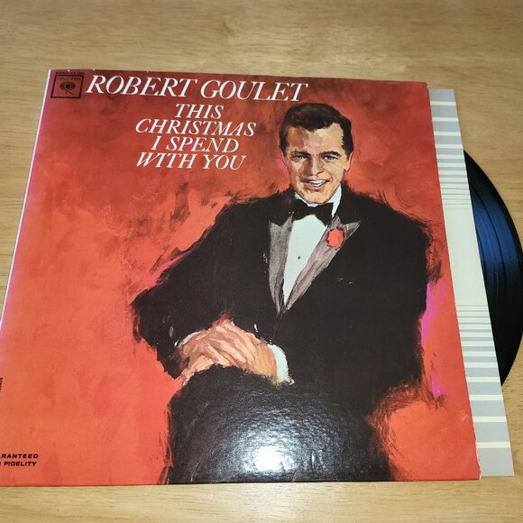 ROBERT GOULET This Christmas I Spend With You LP Vinyl 1963 Columbia CL 2076 LP2 - Picture 1 of 7